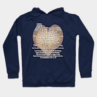 Belief, Hope, Love Hoodie